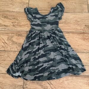 LITTLE SLEEPIES DRESS: CAMO (Size 2T)